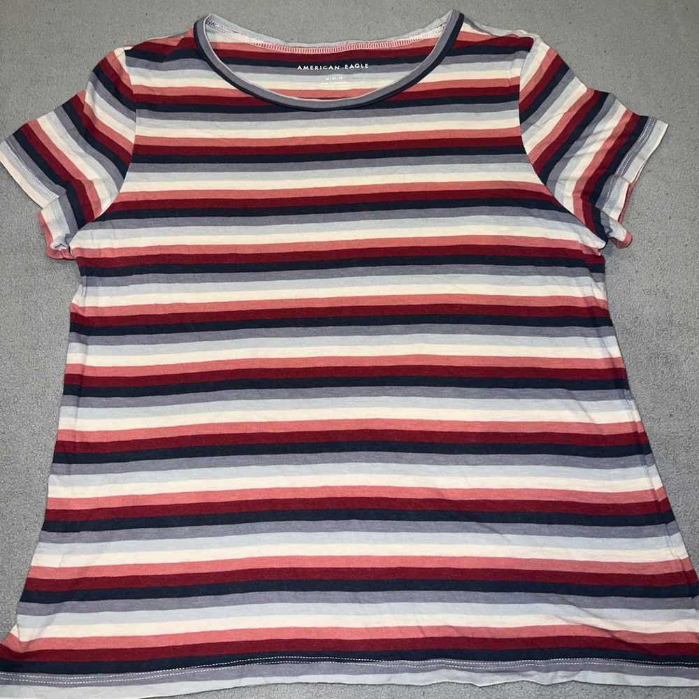 American eagle striped top